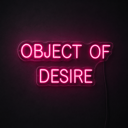 Object Of Desire LED Neon Sign - Shineneon