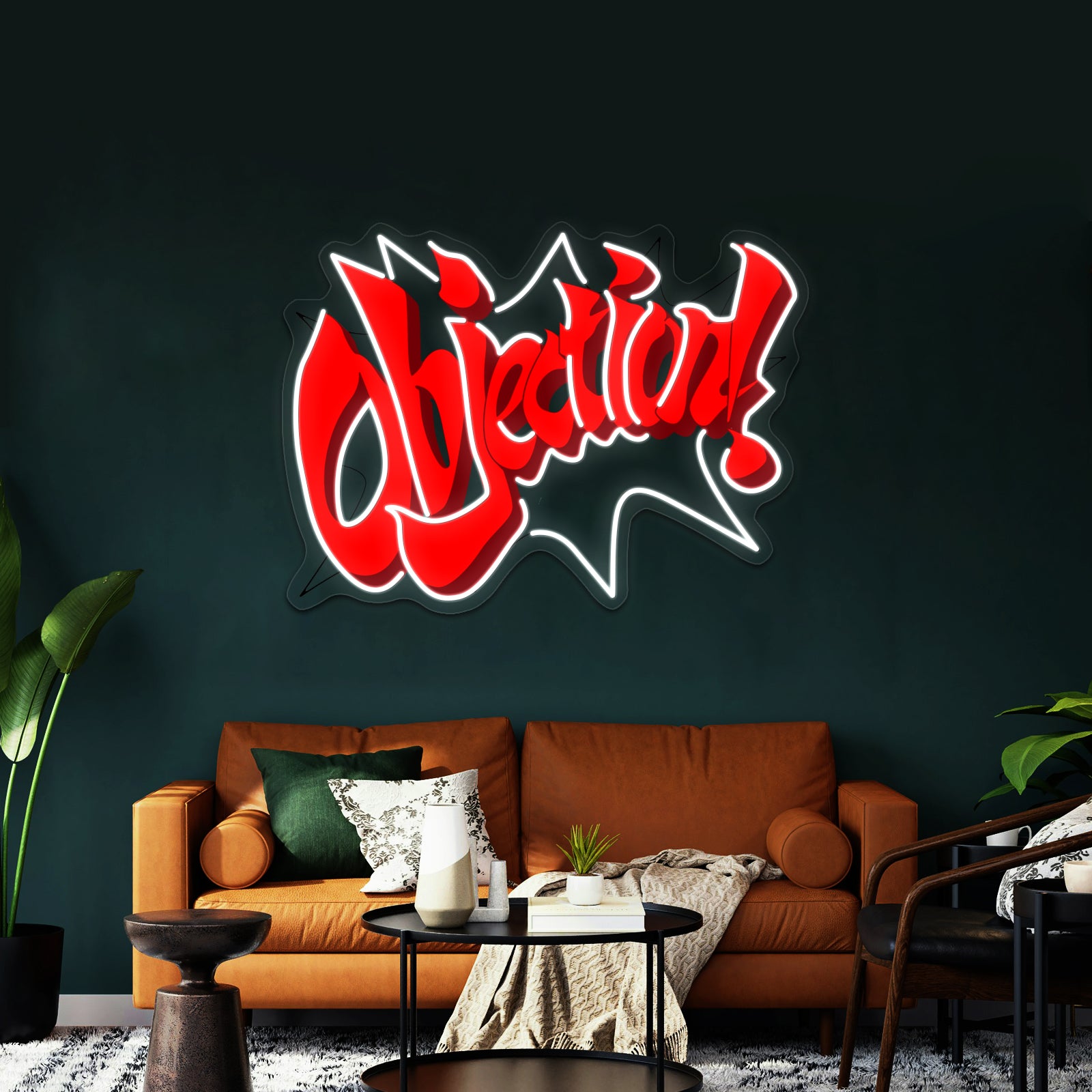 Objection Artwork Business Led Sign | Shineneon