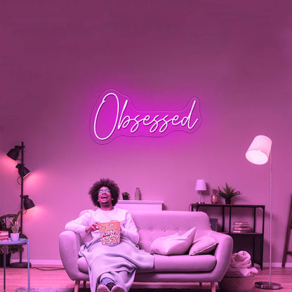 Obsessed Personalized Neon Signs - Shineneon