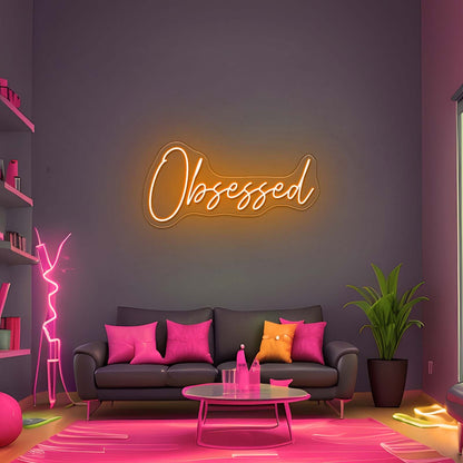 Obsessed Personalized Neon Signs - Shineneon