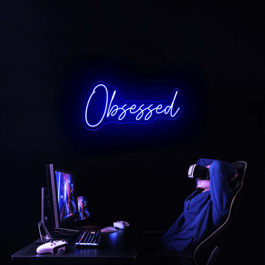 Obsessed Personalized Neon Signs