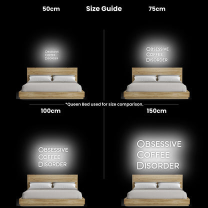 Obsessive Coffee Disorder Led Neon Sign | Shineneon