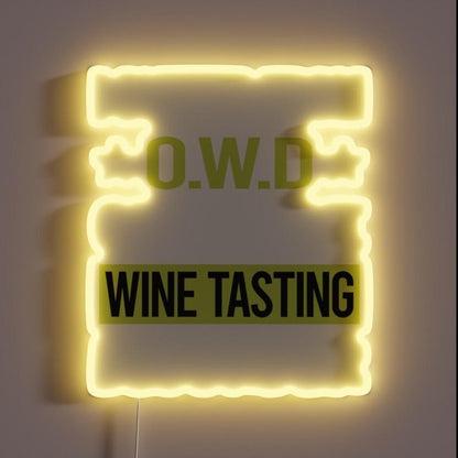 Obsessive Love Wine Tasting Rgb Led Neon Sign - Shineneon