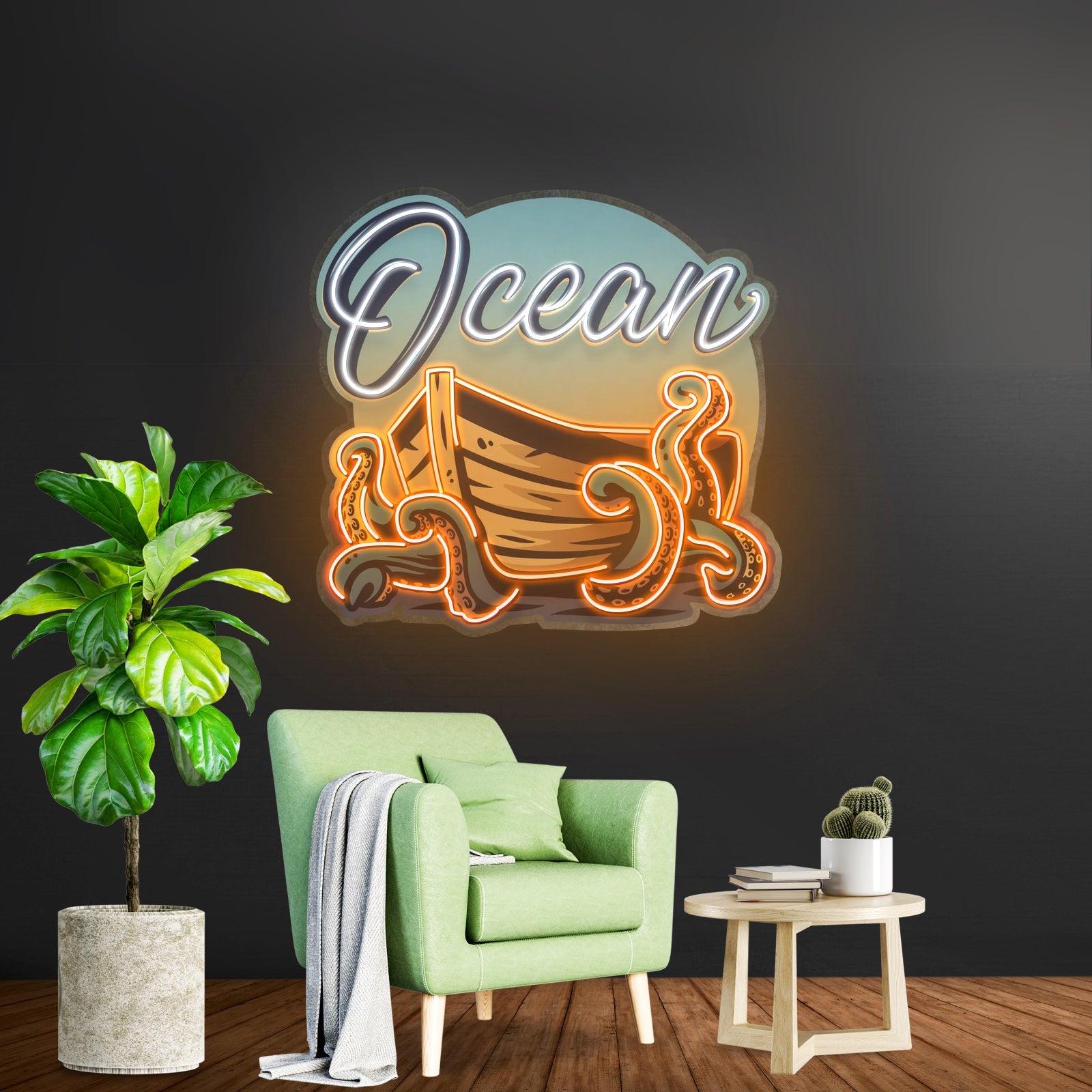 Ocean Labyrinth Led Neon Sign Light Custom Led Signs - Shineneon
