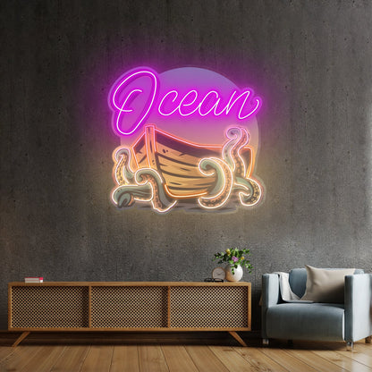 Ocean Labyrinth Led Neon Sign Light Custom Led Signs - Shineneon