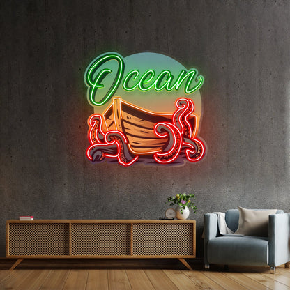 Ocean Labyrinth Led Neon Sign Light Custom Led Signs - Shineneon