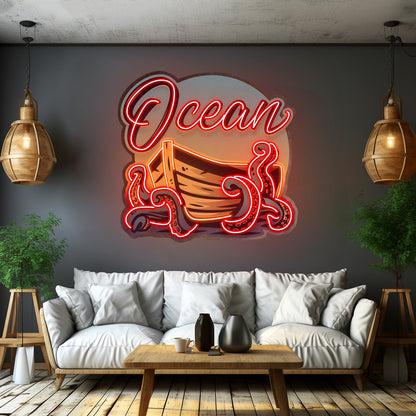 Ocean Labyrinth Led Neon Sign Light Custom Led Signs - Shineneon