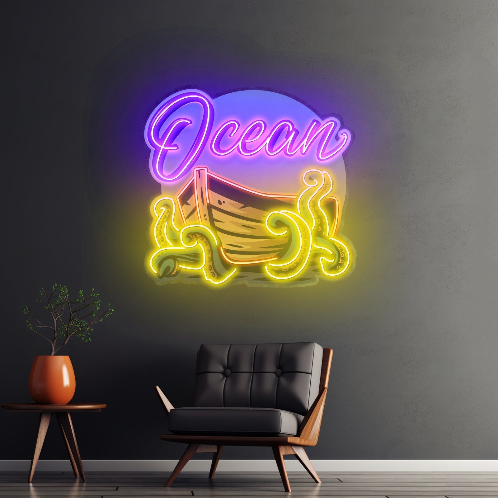 Ocean Labyrinth Led Neon Sign Light Custom Led Signs - Shineneon