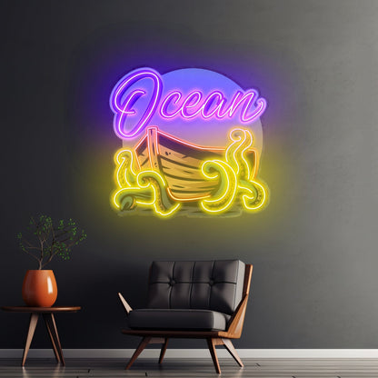 Ocean Labyrinth Led Neon Sign Light Custom Led Signs - Shineneon