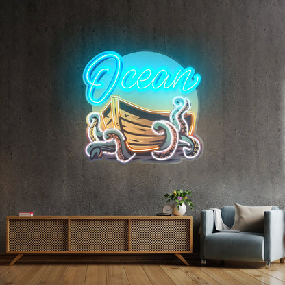 Ocean Labyrinth Led Neon Sign Light Custom Led Signs - Shineneon