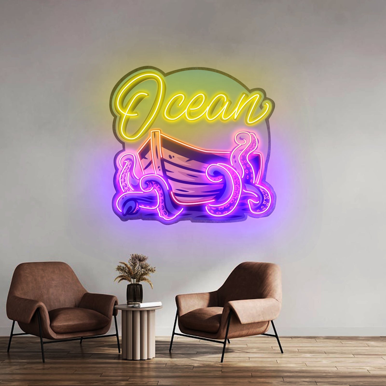 Ocean Labyrinth Led Neon Sign Light Custom Led Signs - Shineneon