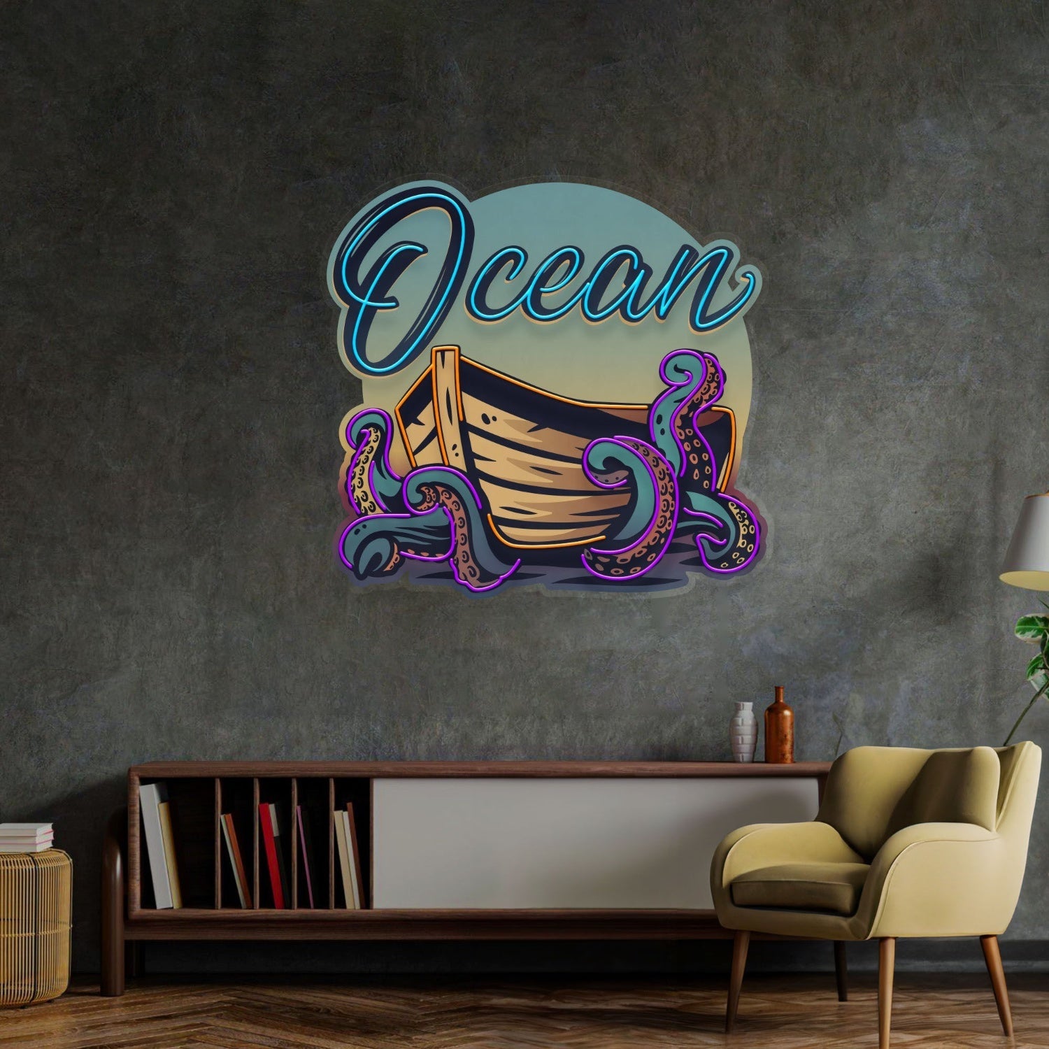 Ocean Labyrinth Led Neon Sign Light Pop Art - Shineneon