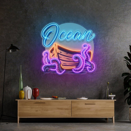 Ocean Labyrinth Led Neon Sign Light Pop Art - Shineneon