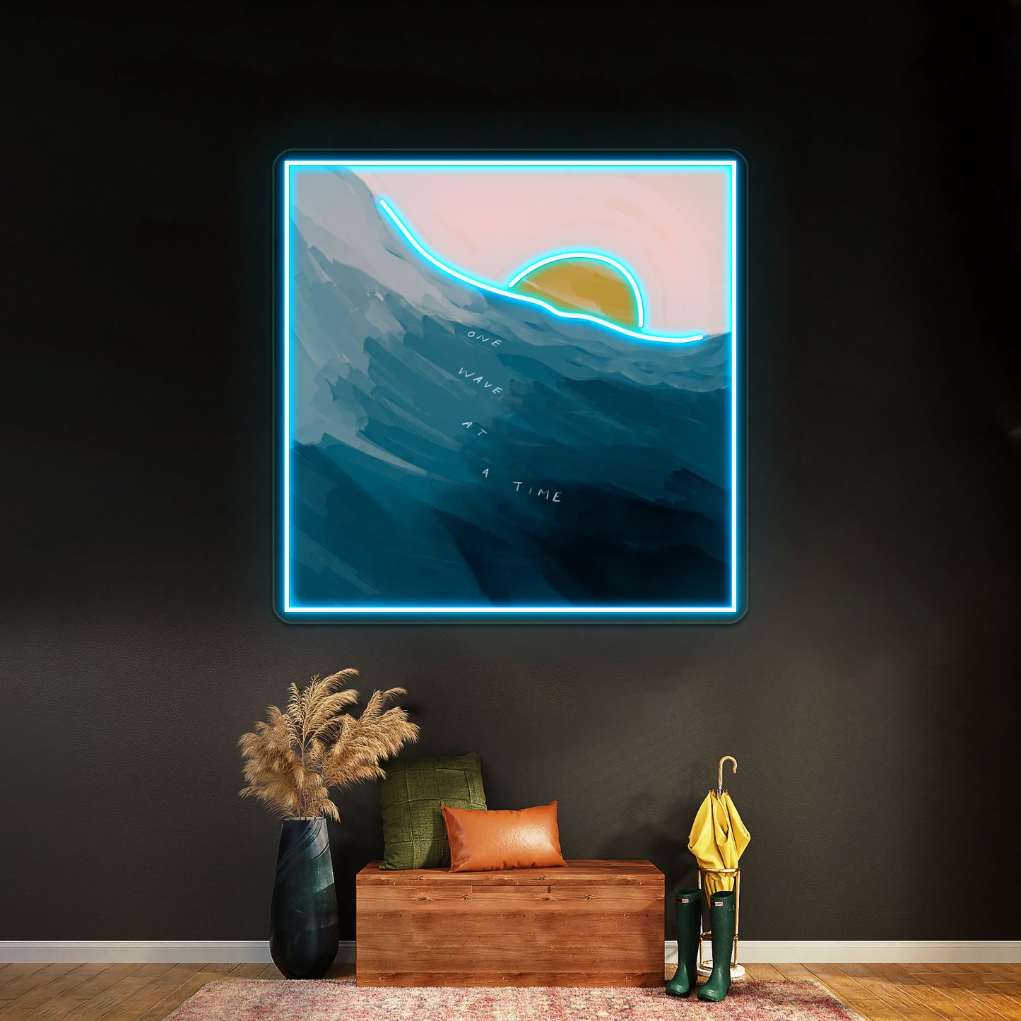 Ocean Sea Inspired Morgan Harper Nichols Wall Artwork Neon Signs