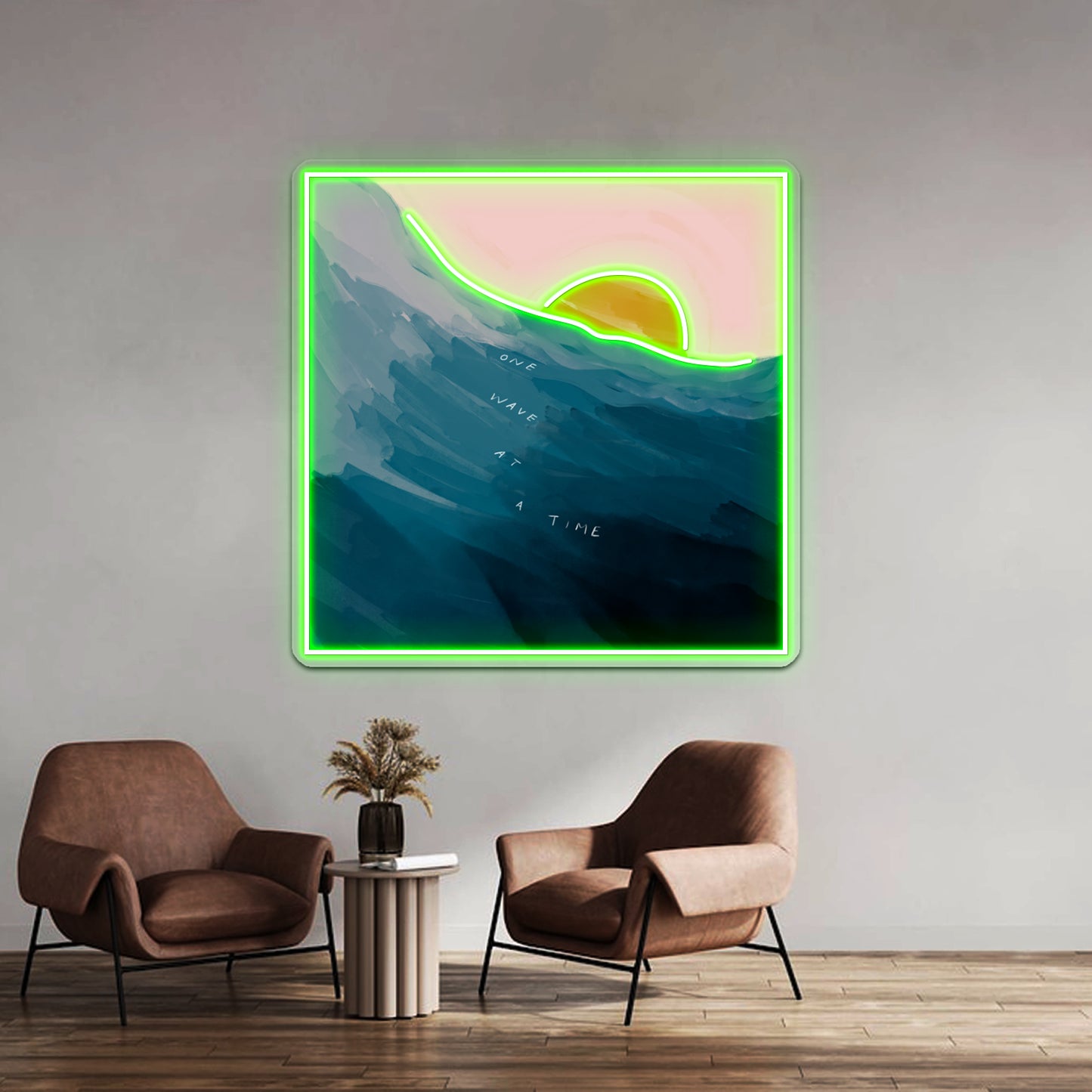 Ocean Sea Inspired Morgan Harper Nichols Wall Artwork Neon Signs