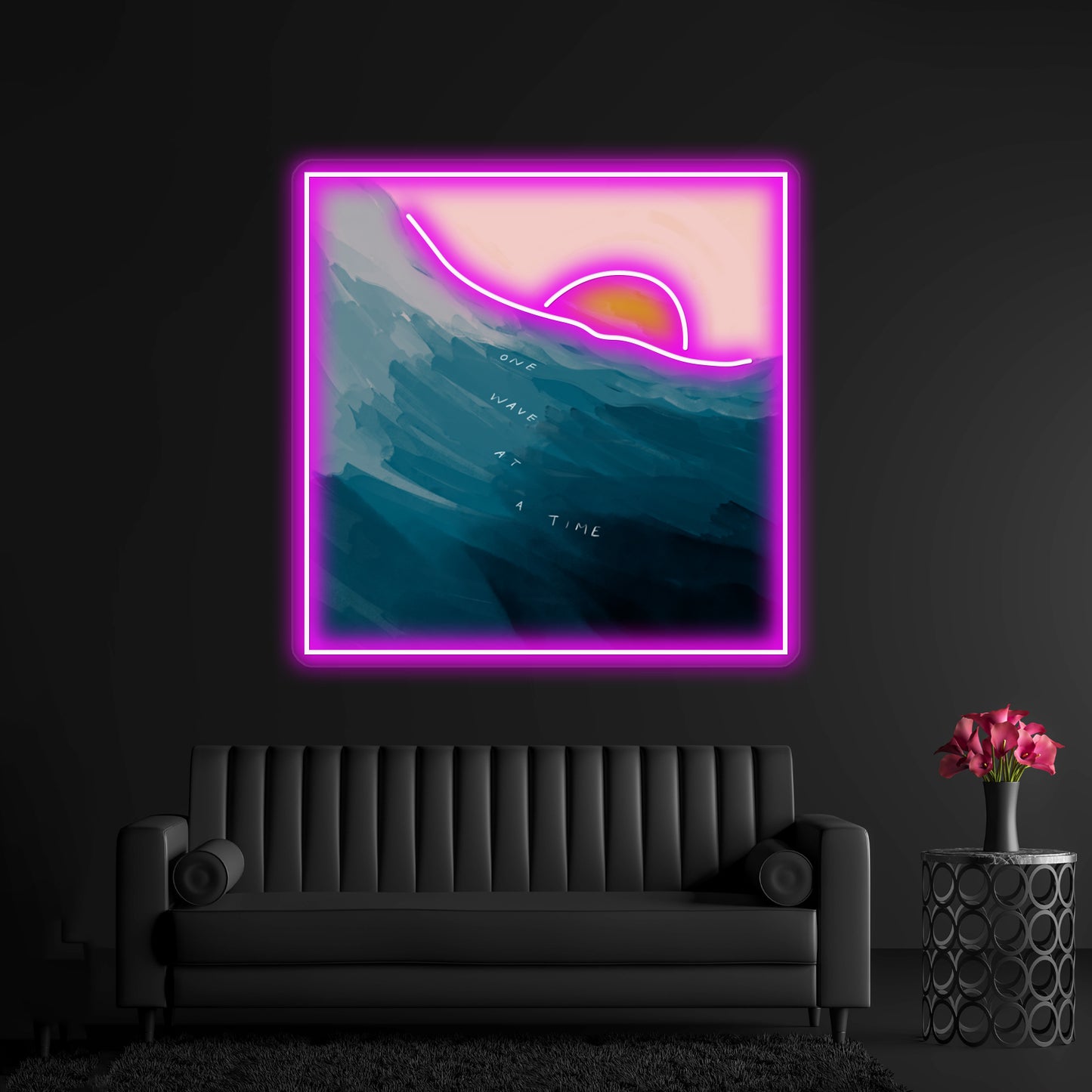 Ocean Sea Inspired Morgan Harper Nichols Wall Artwork Neon Signs