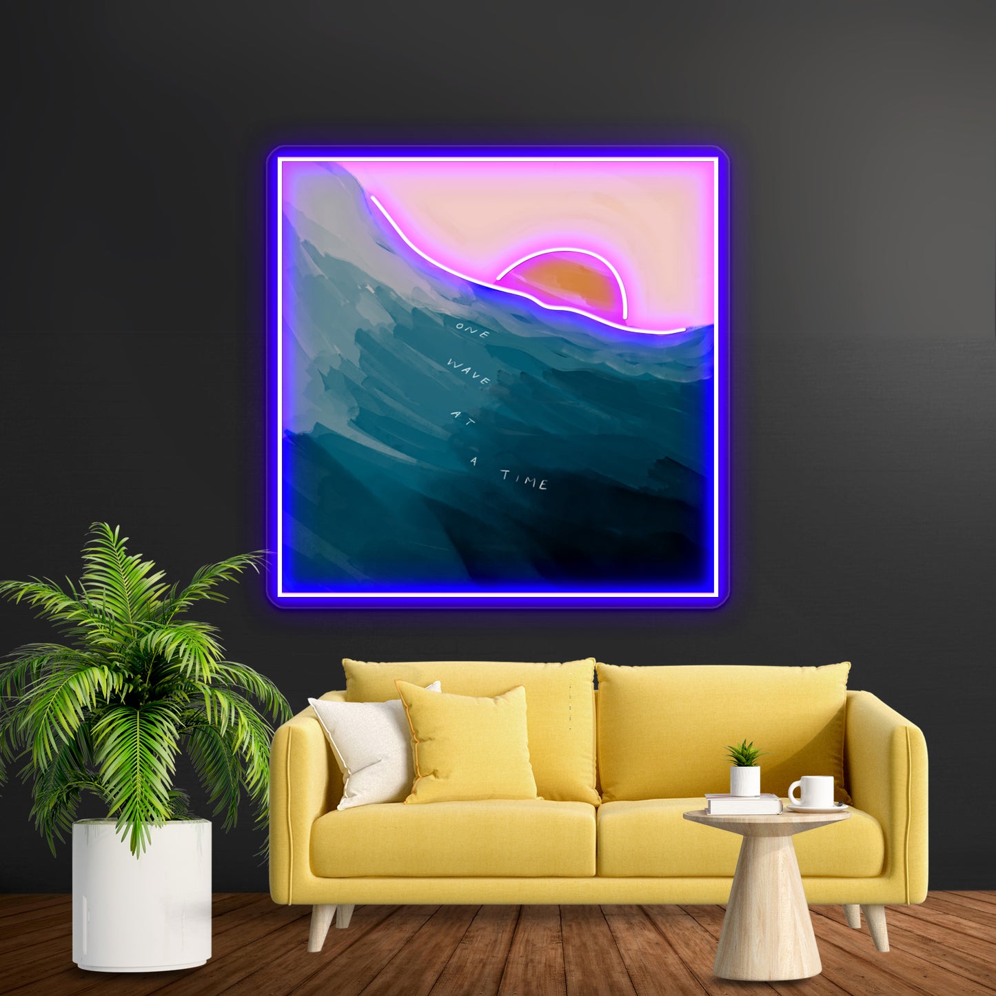 Ocean Sea Inspired Morgan Harper Nichols Wall Artwork Neon Signs