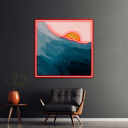 Ocean Sea Inspired Morgan Harper Nichols Wall Artwork Neon Signs