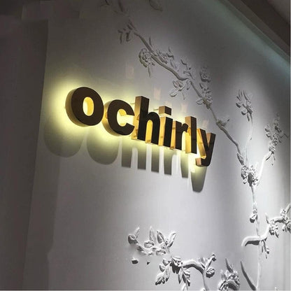 Ochirly 3D Backlit Channel Letters Led Light Sign