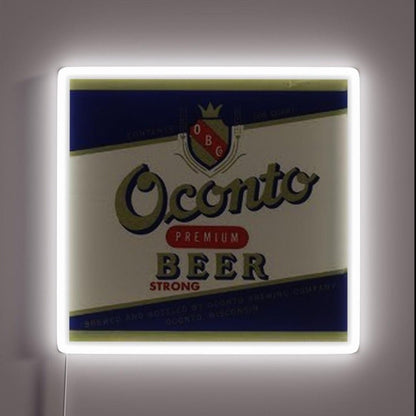 Oconto Premium Beer Rgb Led Neon Sign - Shineneon
