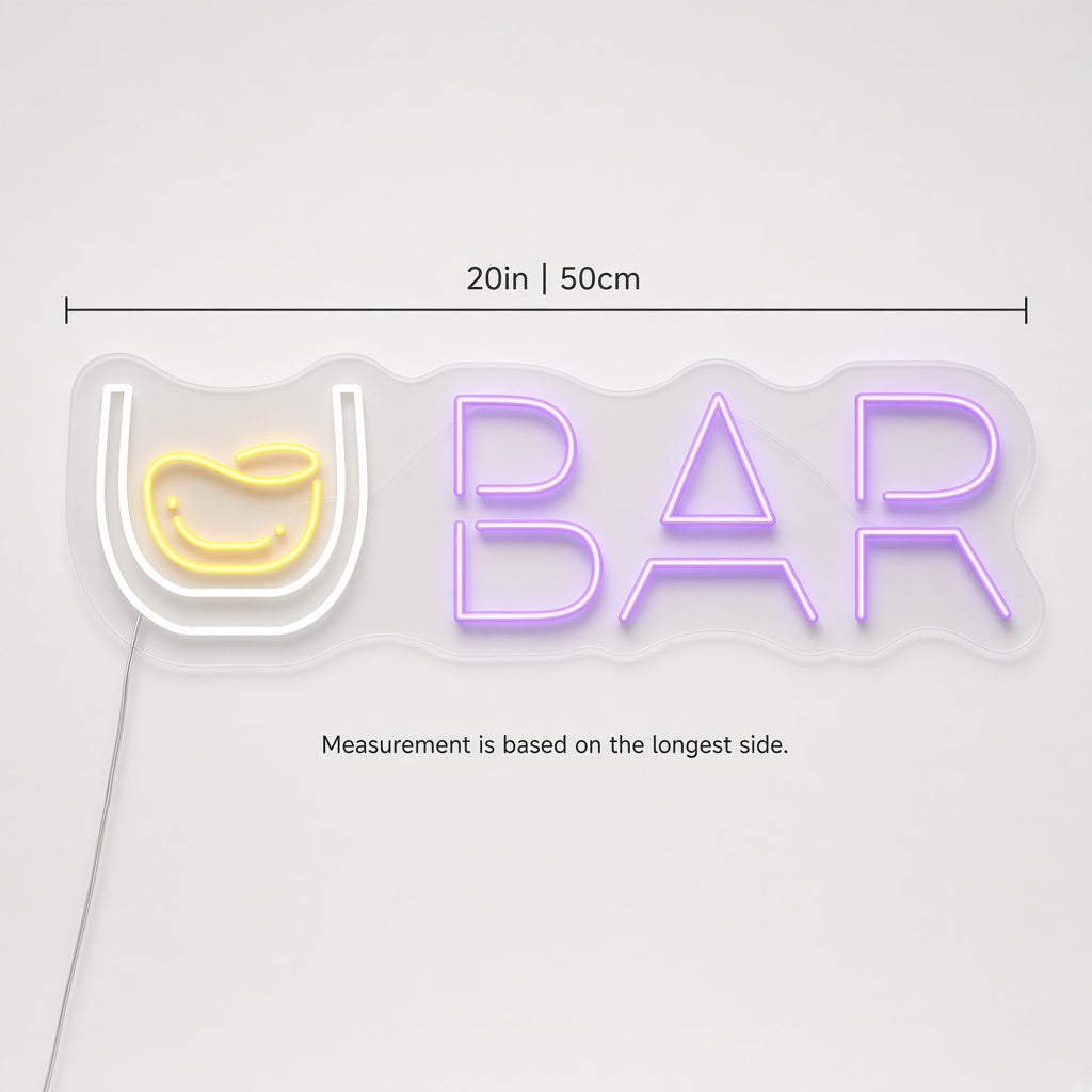 Bar LED Neon Sign