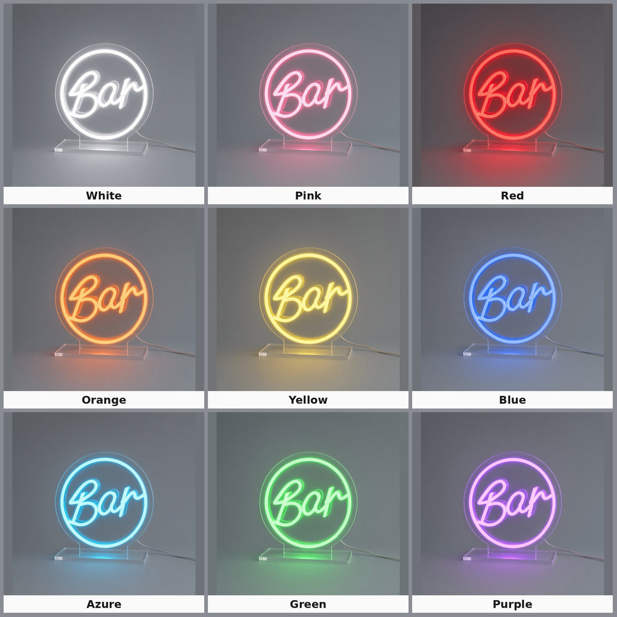 Bar LED Neon Sign