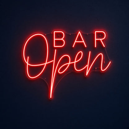 Bar Open LED Neon Sign