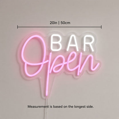 Bar Open LED Neon Sign