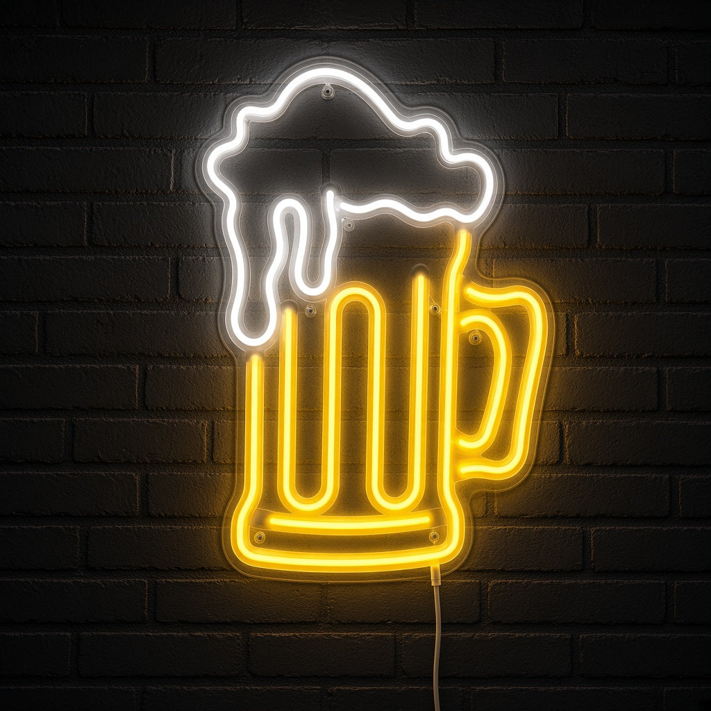 Beer Mug LED Neon Sign