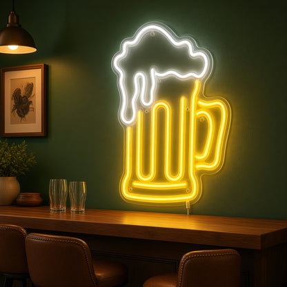 Beer Mug LED Neon Sign
