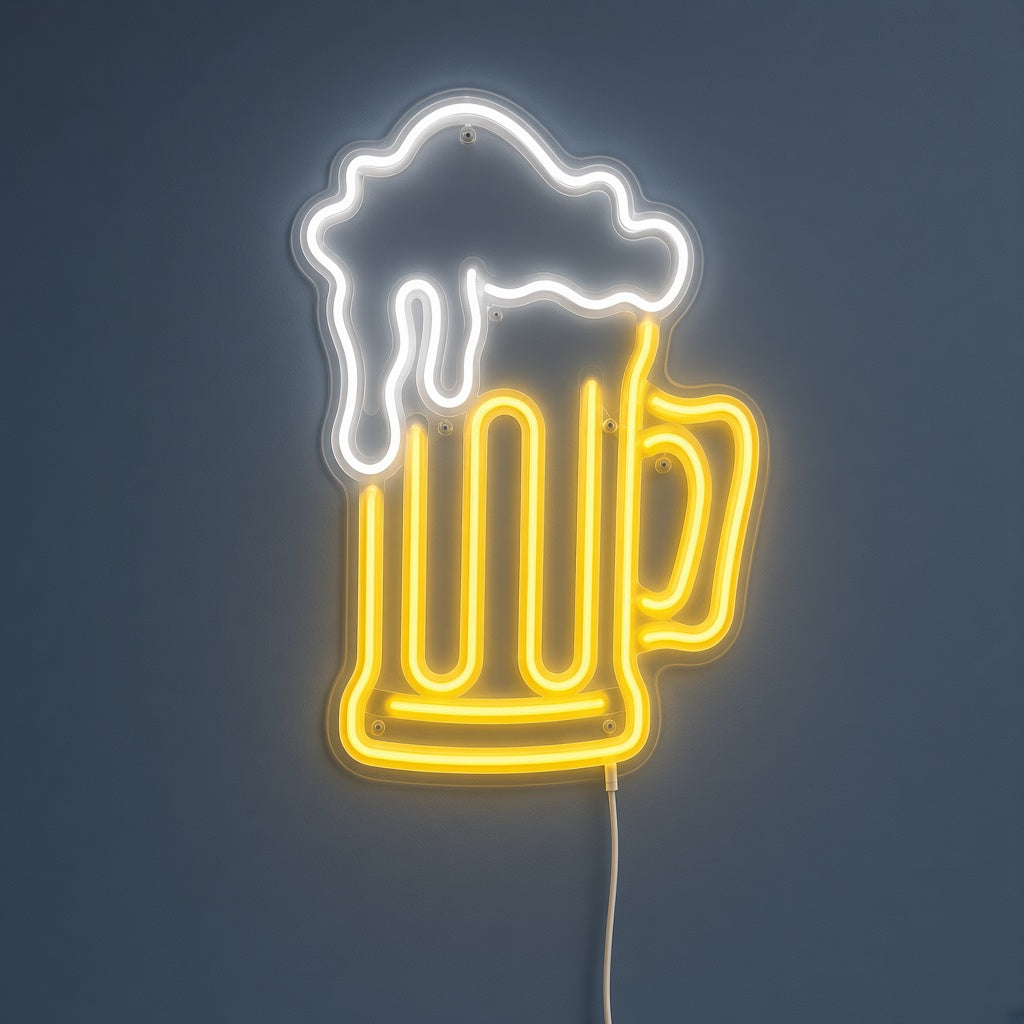 Beer Mug LED Neon Sign