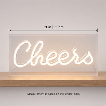 Cheers LED Neon Sign