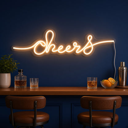 Cheers LED Neon Sign