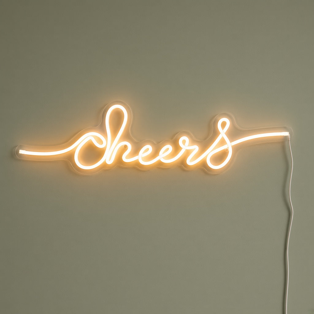 Cheers LED Neon Sign