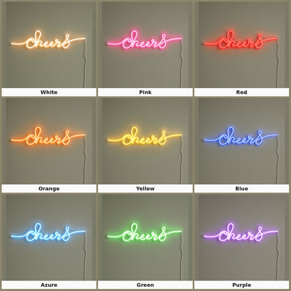 Cheers LED Neon Sign