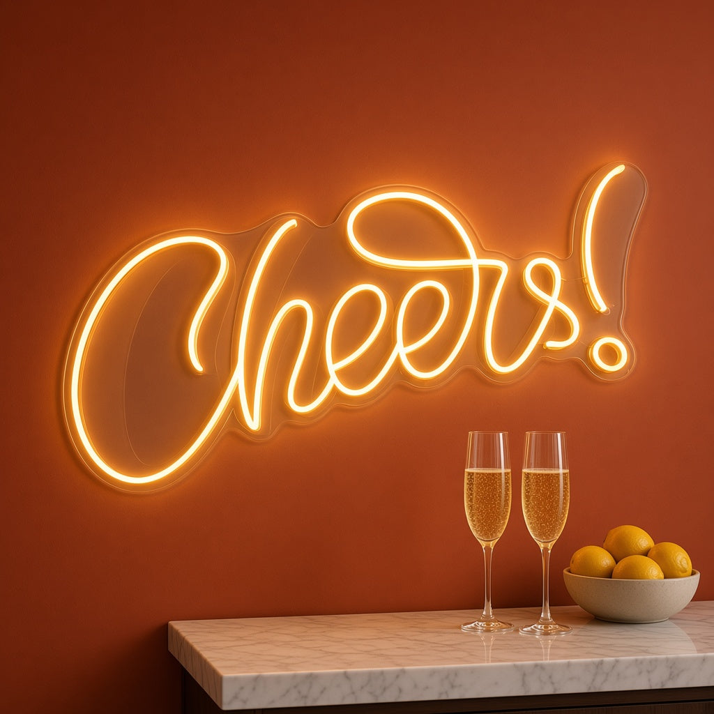 Cheers LED Neon Sign