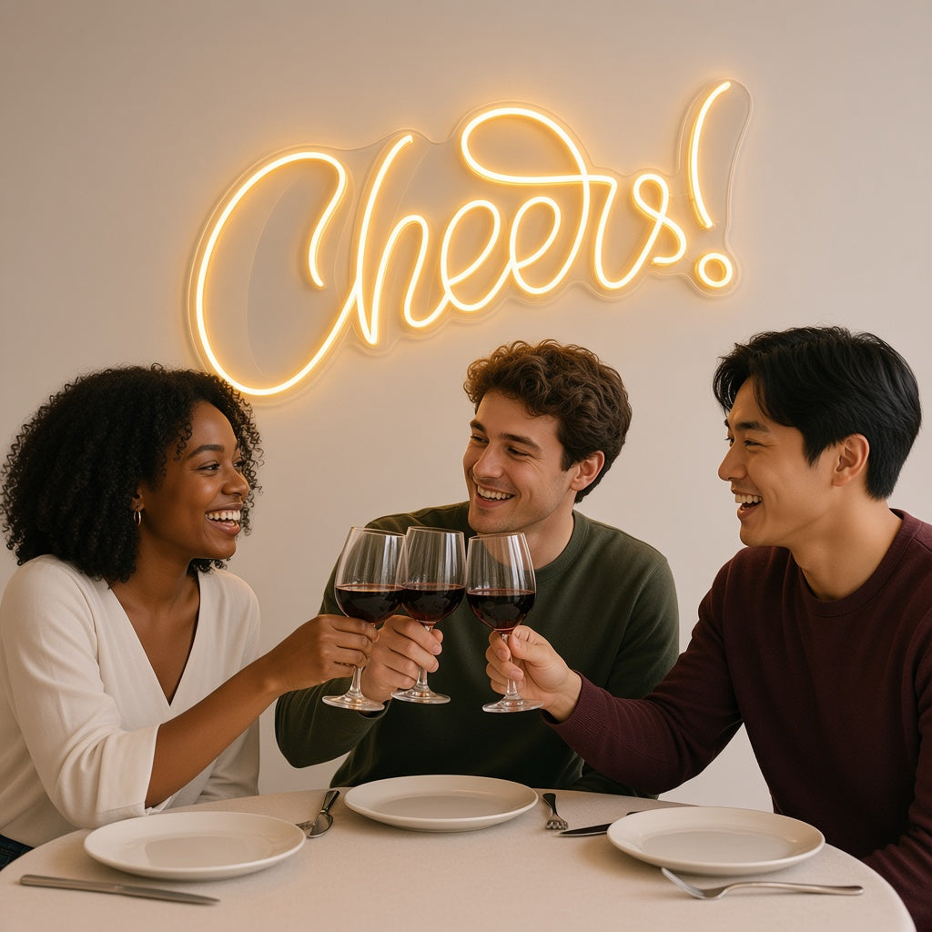 Cheers LED Neon Sign