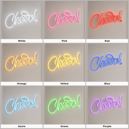 Cheers LED Neon Sign