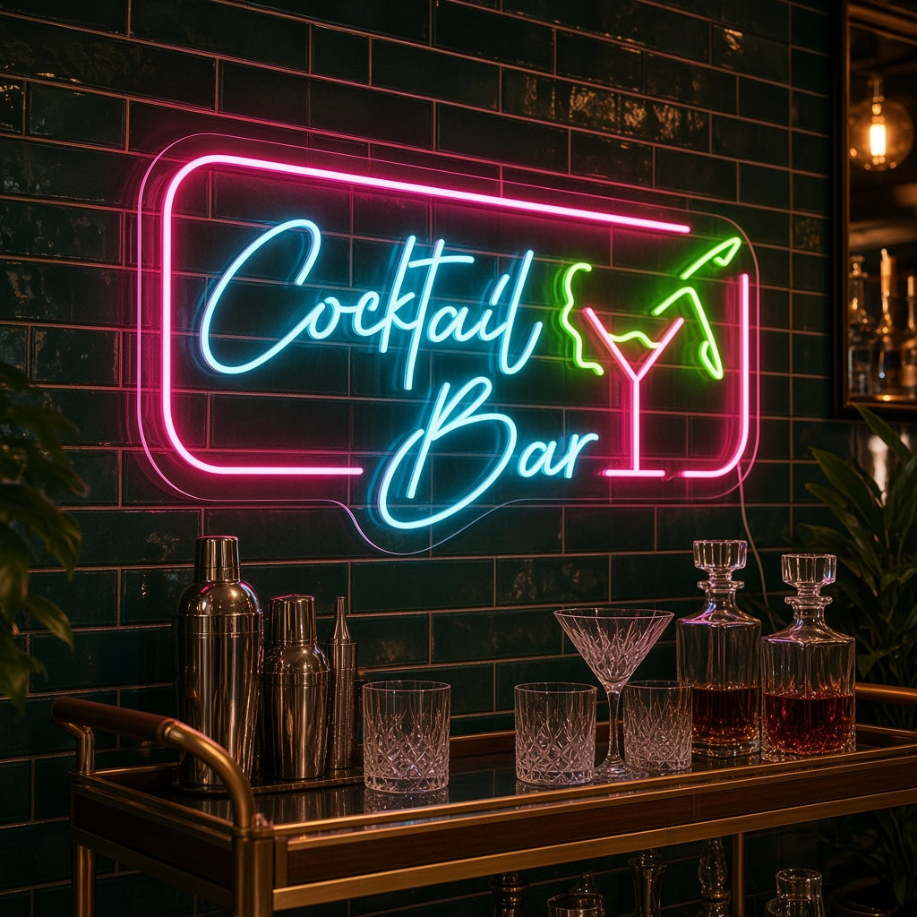 Cocktail Bar LED Neon Sign