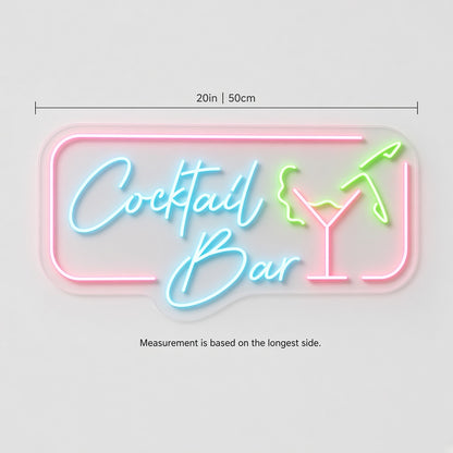 Cocktail Bar LED Neon Sign