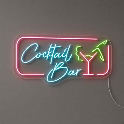 Cocktail Bar LED Neon Sign
