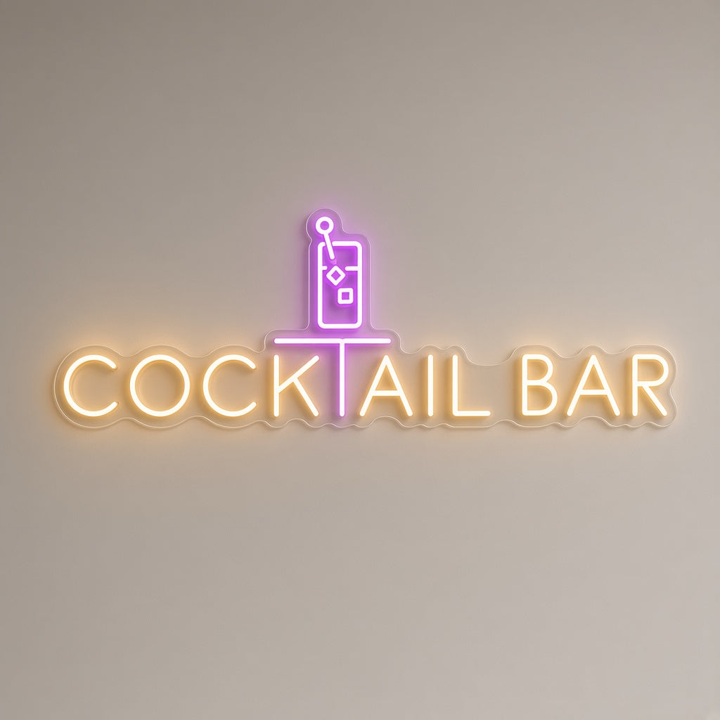 Cocktail Bar LED Neon Sign