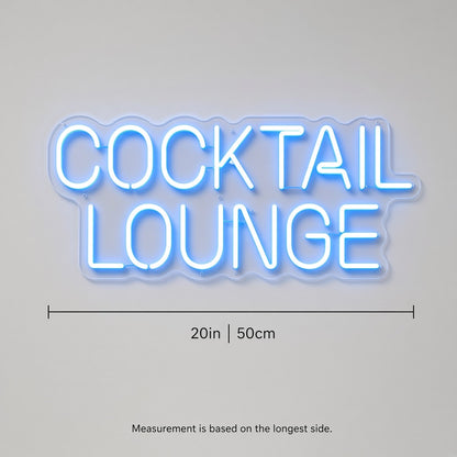 Cocktail Lounge LED Neon Sign
