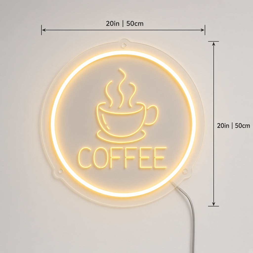 Coffee LED Neon Sign