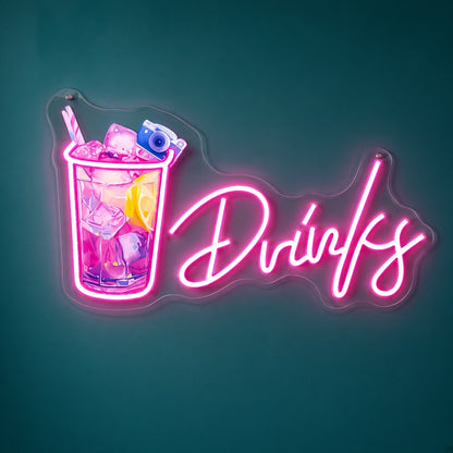 Drinks LED Neon Sign