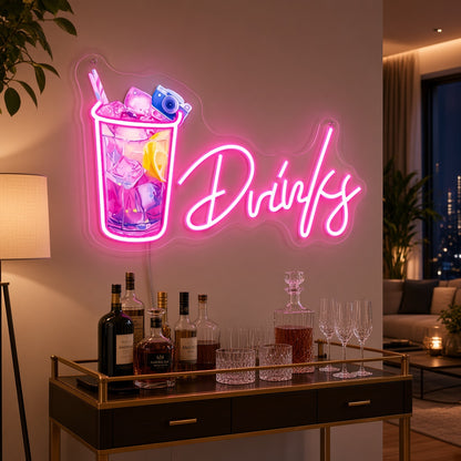 Drinks LED Neon Sign
