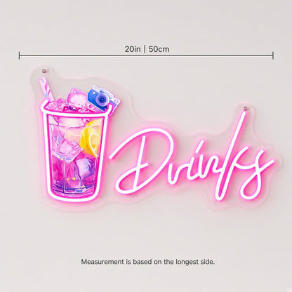 Drinks LED Neon Sign