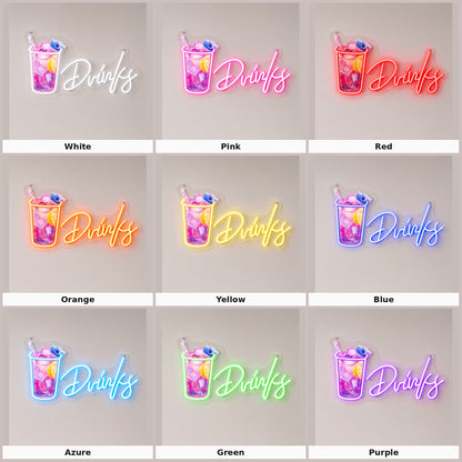 Drinks LED Neon Sign