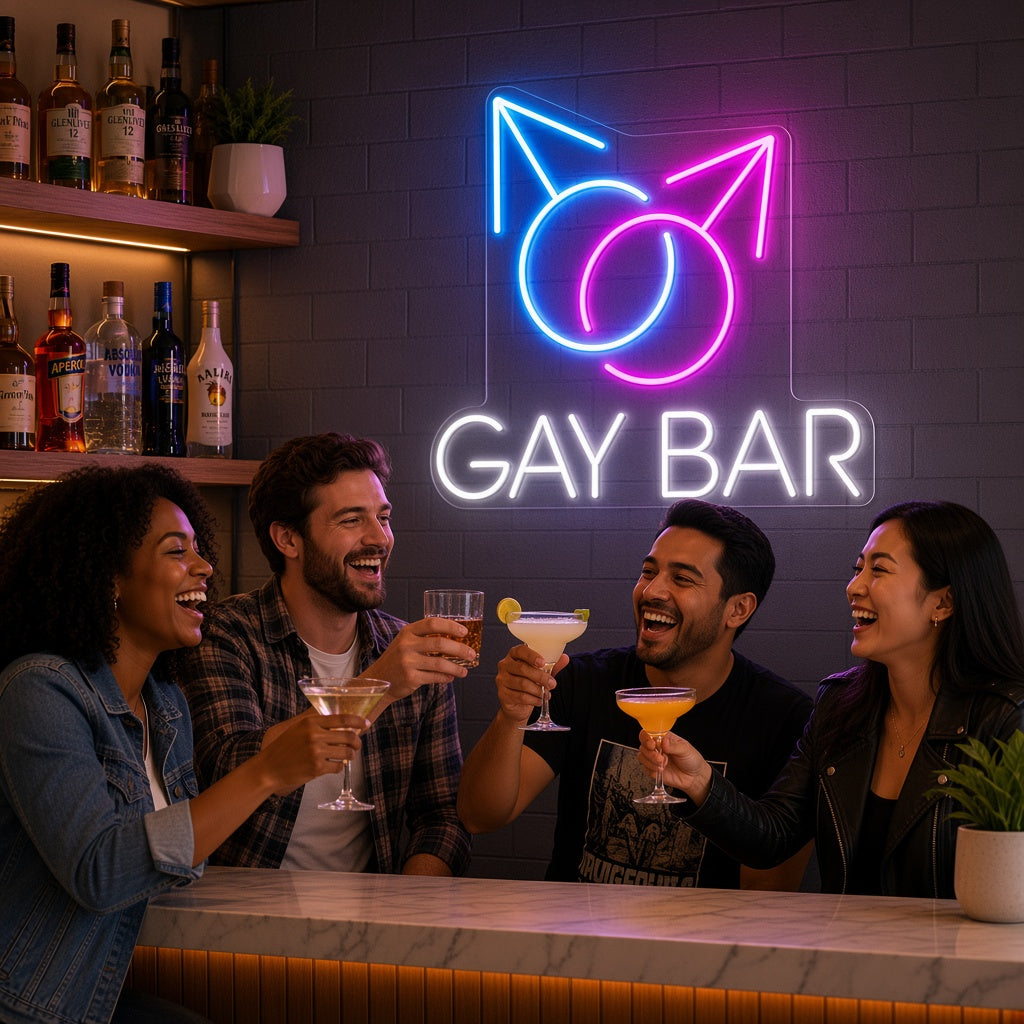 Gay Bar LED Neon Sign