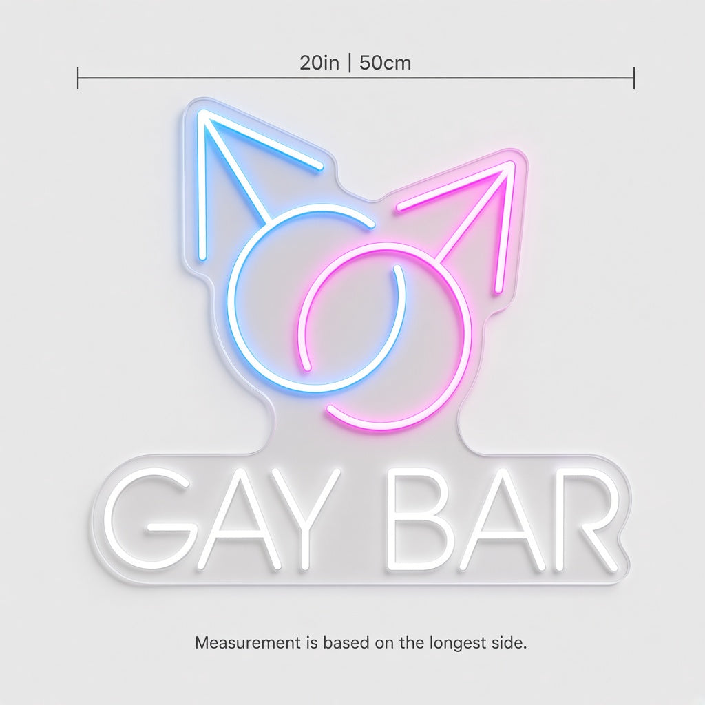 Gay Bar LED Neon Sign
